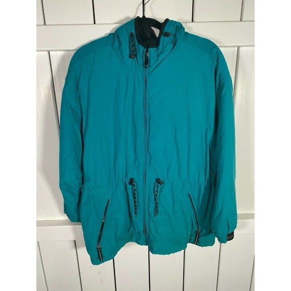 Pacific Trail Winter Jacket - Women's - Aqua Green - Hooded - Petite Small - Picture 1 of 8